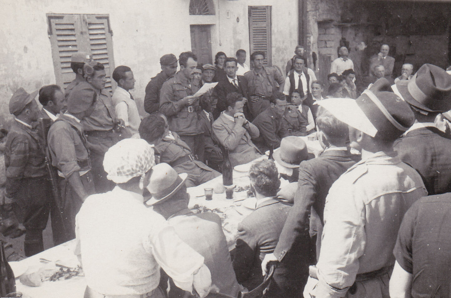foto festa per la Liberazione a Mombello